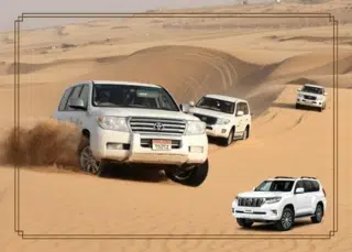 Thrilling dune bashing experience in the Dubai desert