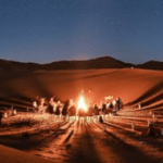 Dubai camping desert ,Overnight