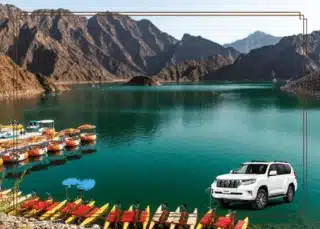Private tour of Hatta with scenic mountain views